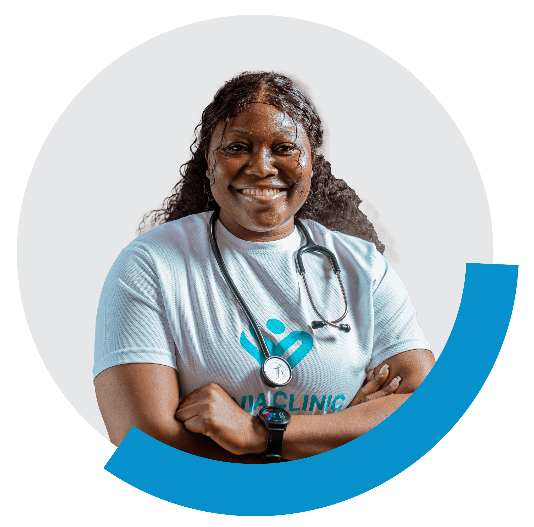 Rivia Clinics Doctor in designed object